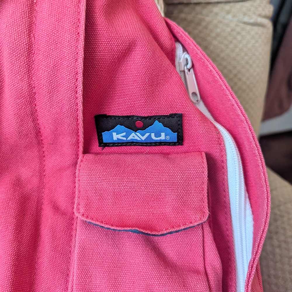 KAVU Pink Rope Sling Bag - Picture 3 of 7